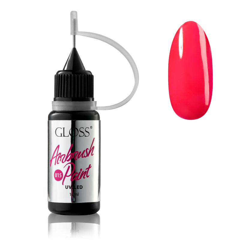 GLOSS Airbrush Paint 015 (bright amaranth), 12 ml